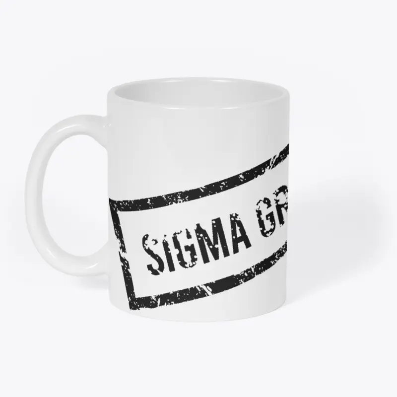 Sigma Grindset | Stamp Square Black