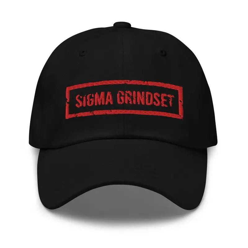 Sigma Grindset | Stamp Square Red