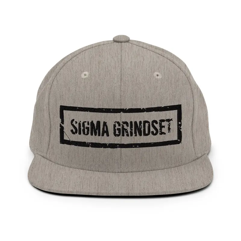 Sigma Grindset | Stamp Square Black