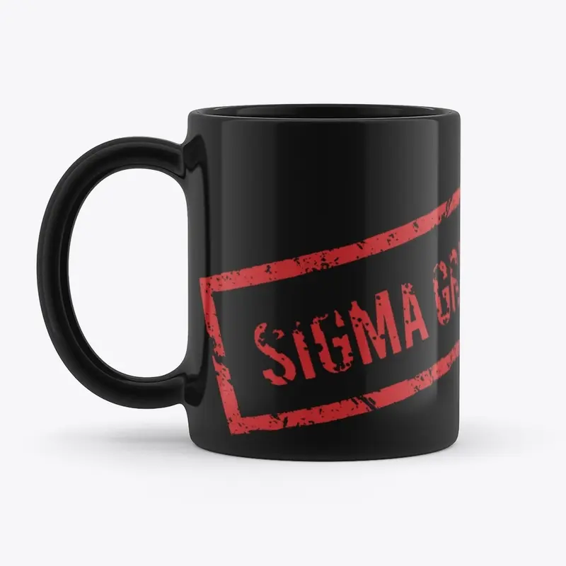  Sigma Grindset | Stamp Square Red